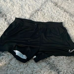Extra extra large black Nike shorts women’s